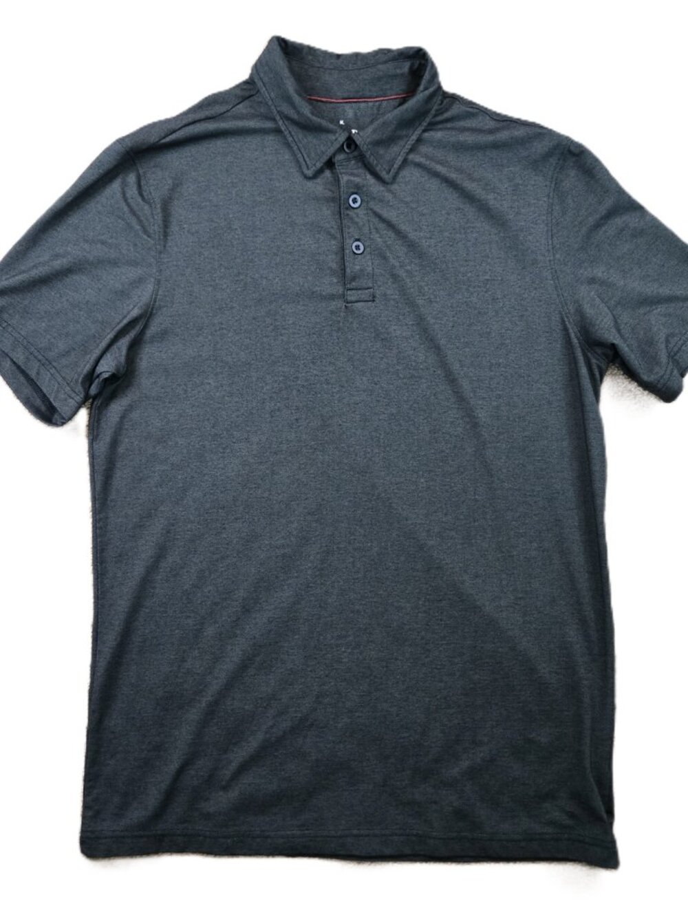 Hawker Rye Performance Polo Golf Casual Shirt Men's Medium Black